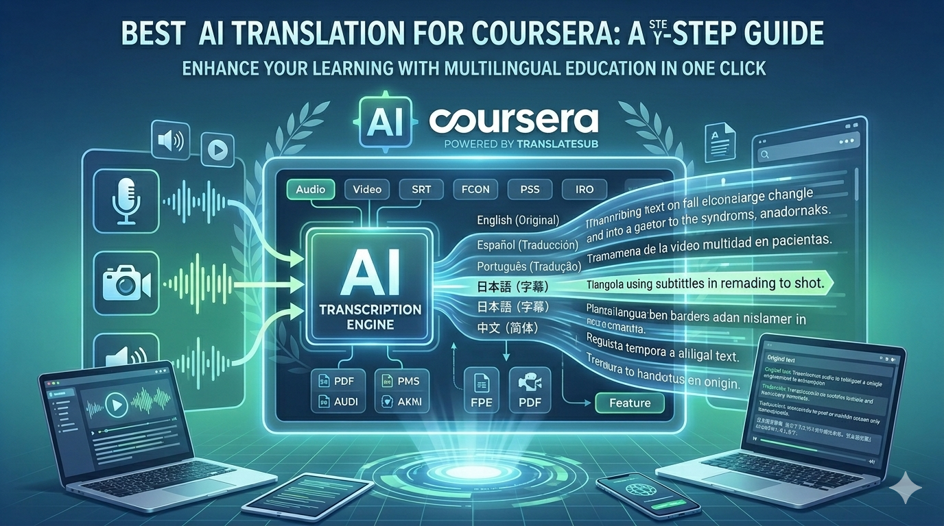 Best AI Real-time Translation for Coursera and Udemy: How I Crushed My International Courses