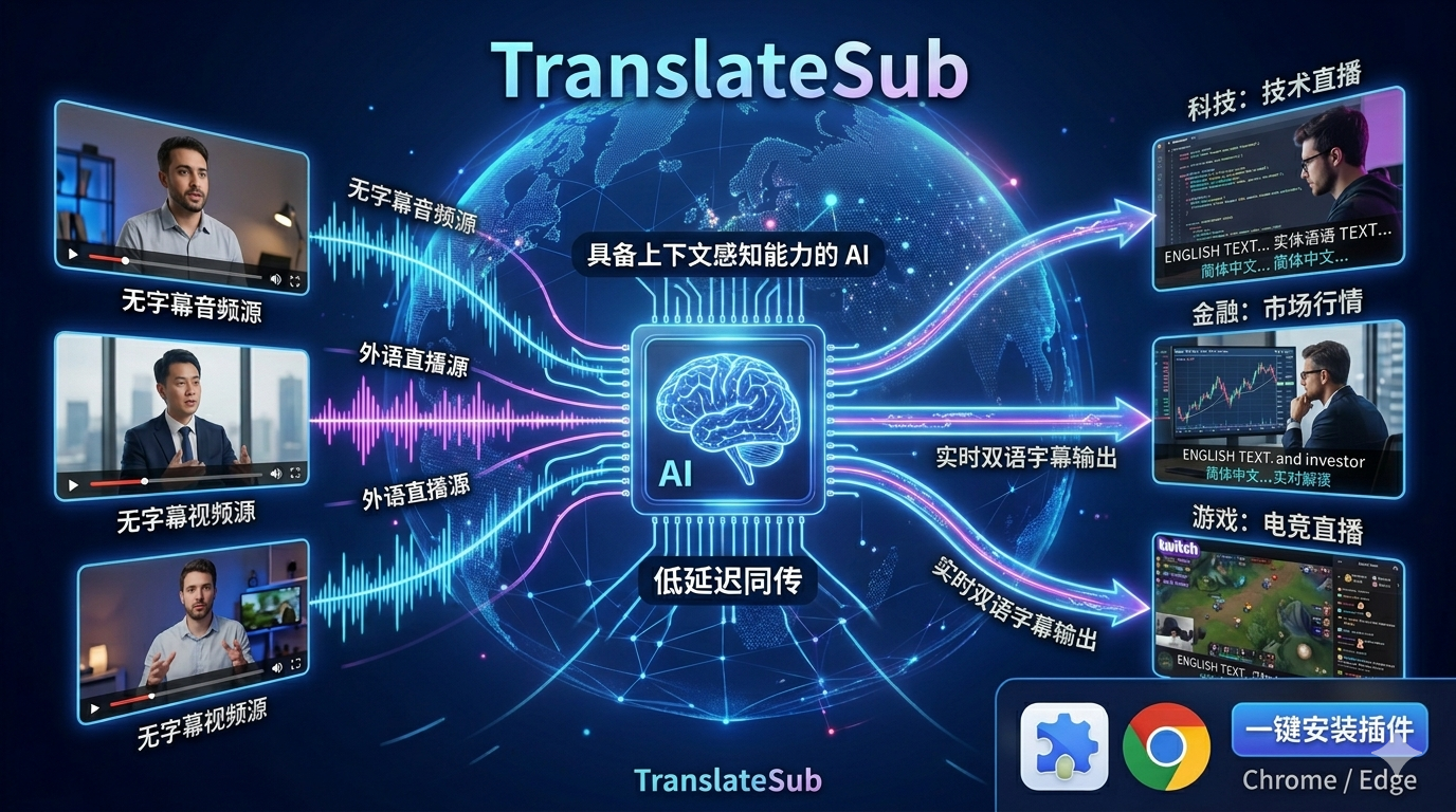 How to Translate Live Streams in Real Time with TranslateSub